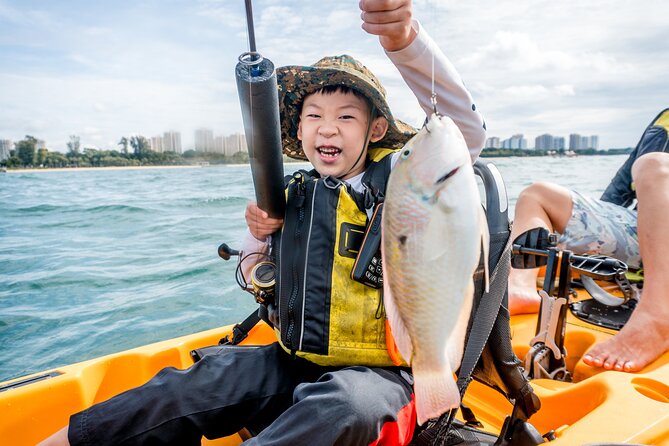 Kayak Fishing in Singapore, Sentosa, East Coast: Day, Sunset & Night Adventures - East Coast, Bedok Jetty, and Changi