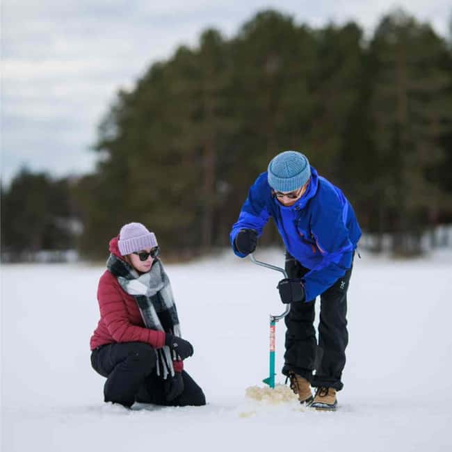 Kemijärvi: Insider Ice Fishing Experience - Learning the Finnish way to fish through the ice