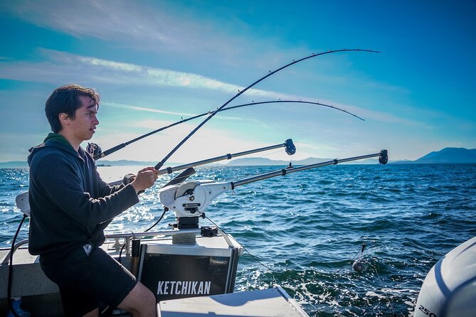 Ketchikan Fishing Charter (salmon) - Captain Nolan’s relaxed guiding style