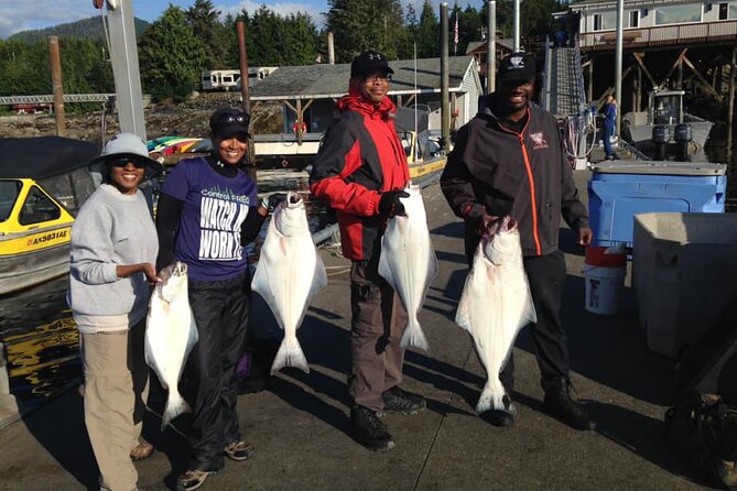 Ketchikan Halibut Fishing Charters - Four Hours on a Private Fishing Platform