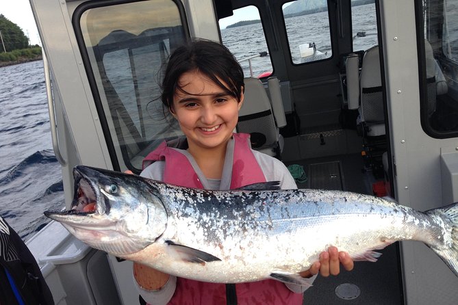 Ketchikan salmon and halibut fishing charter - Leaving Ketchikan’s cruise docks for open water
