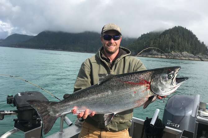 Ketchikan salmon and halibut fishing charter - Wildlife viewing between fishing spots