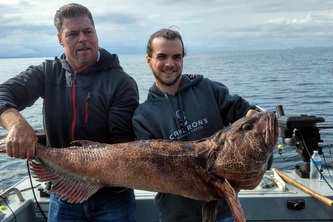 Ketchikan salmon and halibut fishing charter - Weather can decide how good the fishing is
