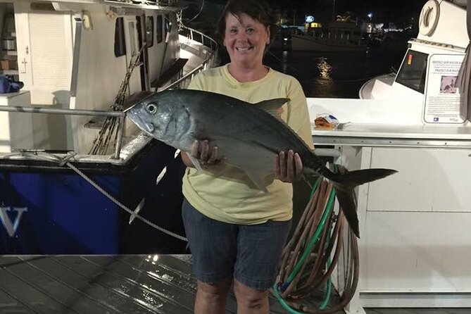 Key West Night Fishing Head Boat Fishing Trip - Fishing Under the Boat Lights