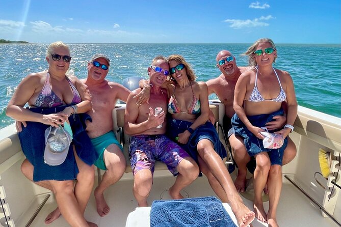 Key West Sandbar Fishing Snorkel Catch and Cook Excursions - Snorkeling, swimming, and the platform float
