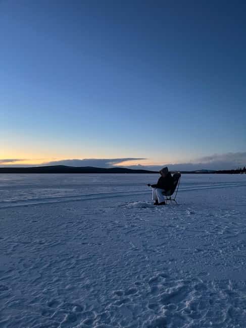 Kiruna: Private Ice Fishing Tour - Waiting for Arctic Char, Grayling, Trout, or Pike