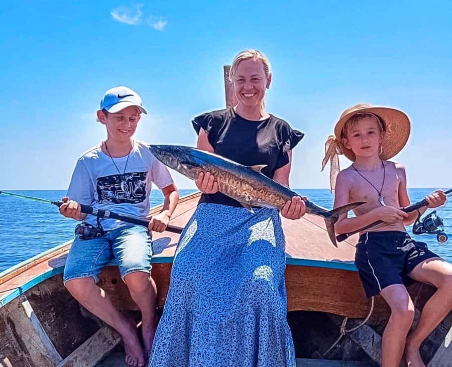 Ko Lanta: Exclusive Private Long-tail Boat Fishing Trip - Traditional long-tail boat, open sea views