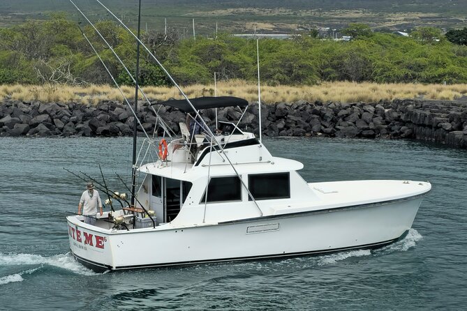 Kona Hawaii Deep Sea Fishing Escapade on the Bite Me 6 - The Bite Me 6 and what four hours feels like