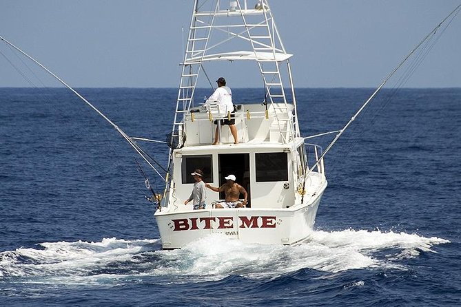 Kona Hawaii Deep Sea Fishing experience on the Bite Me 4 - Checking in at the Bite Me Sportfishing office
