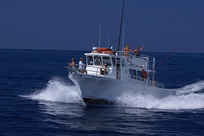Kona Hawaii Fishing/Snorkel Large Group Private Charter on OE II - Fishing the Kona Coast from OE II