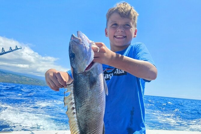 Kona Hawaii Per Person Shared Fishing with Bite Me Sportfishing - Equipment, cooler, and what you must bring