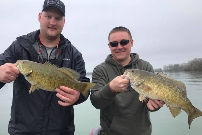 Lake Erie Smallmouth Fishing Charters - A private Lake Erie fishing day for two