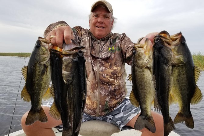 Lake Okeechobee Fishing Trips Near Palm Beach Florida - Slim’s Fish Camp and the Belle Glade side of the lake