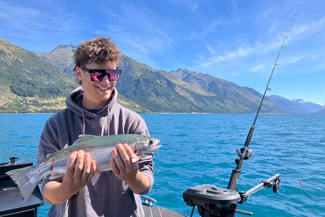 Lake Wānaka: 3 hour Fishing Adventure by Boat - A boat built for comfort, not just speed