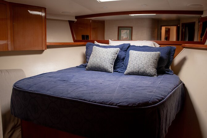 Les Is More 68ft Viking Fishing Yacht Rental - A personal bartender and an open bar
