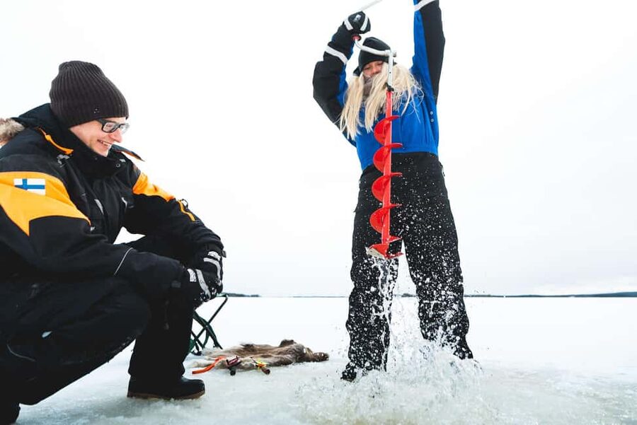 Levi: A fun Ice Fishing Experience in Levi, 3 HOURS - Key points to know before booking