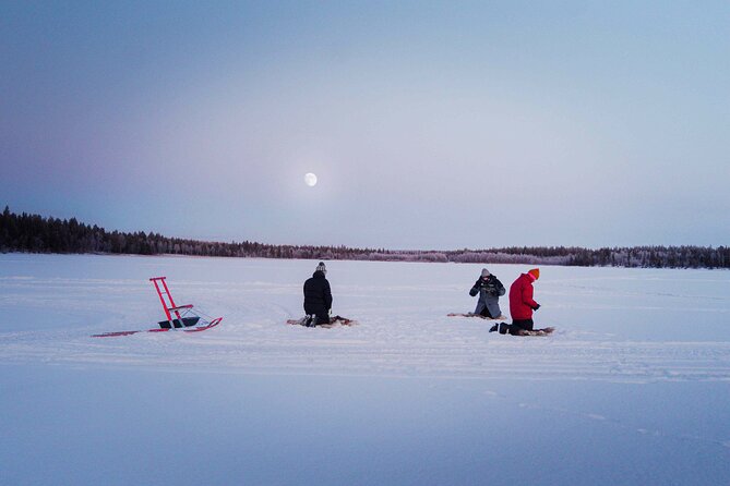 Levi Ice Fishing Experience in the Wild with Campfire Treats - What $265 really buys you
