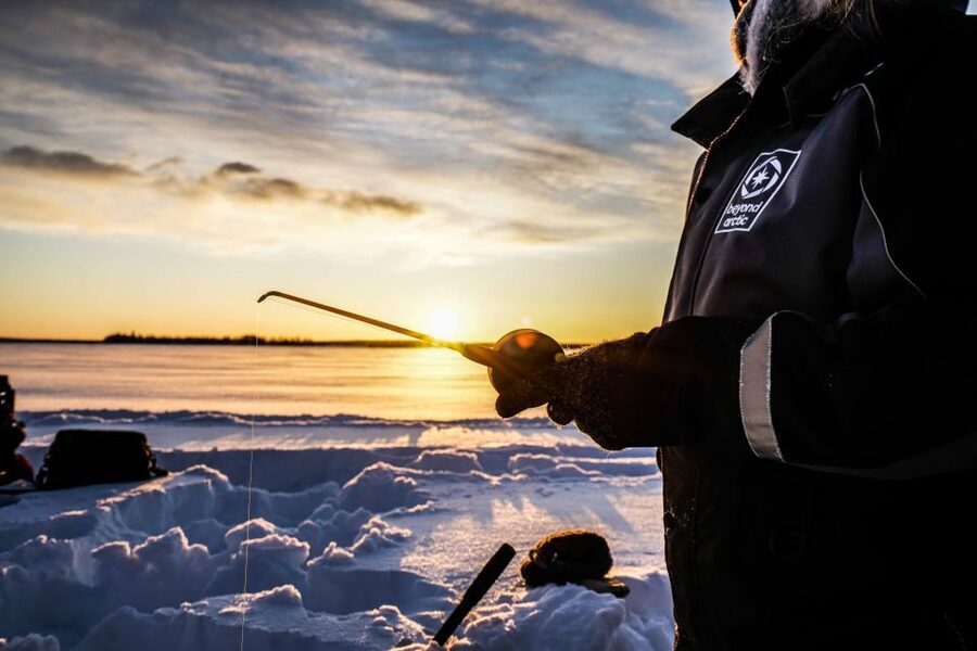 Levi: Ice Fishing on a Frozen Lake - Key points to know before booking