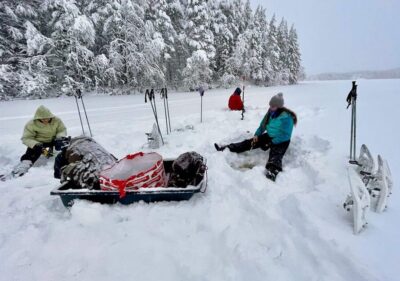 Ice Fishing Trip in a small group