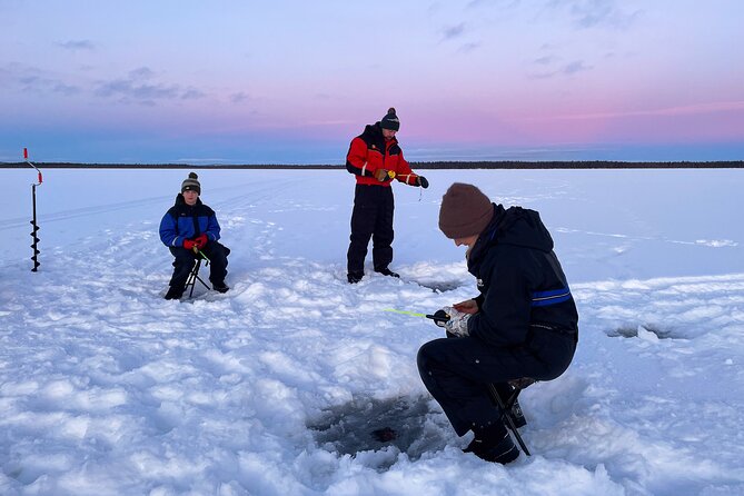 Levi: Small group ice fishing experience - Key points at a glance