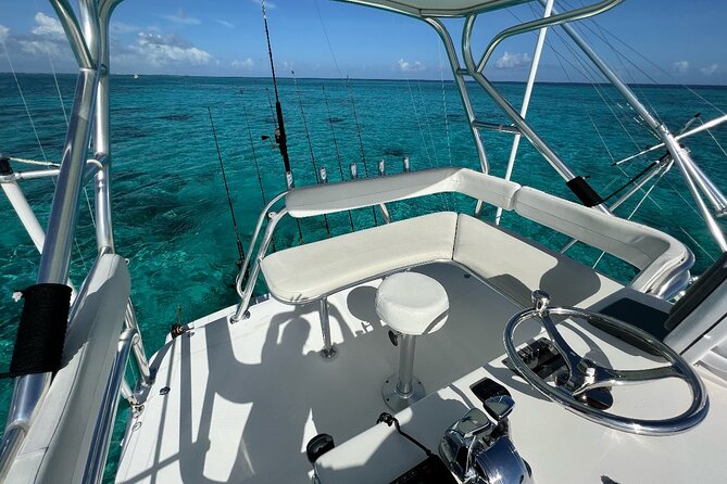 Luxury Private Fishing Charters - FULL DAY CHARTER - Captain Chris, Shane, and the service on board