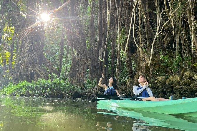 Mangrove Kayak ＆ Sea Fishing Experience in Okinawa - Starting at Kadena Port