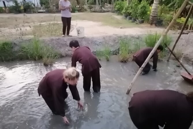 Mekong Delta Nature Cano-Kayak-Cycling & Fishing Private Day Trip - Canoe ride and fruit gardens after lunch