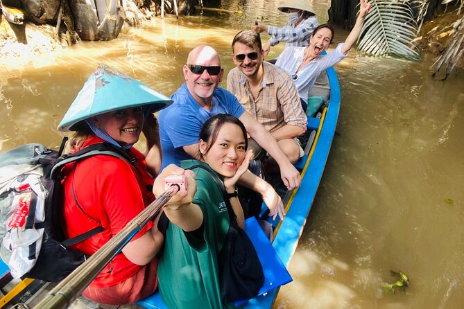 Mekong Delta Nature Cano-Kayak-Cycling & Fishing Private Day Trip - Cycling through rice fields and village life