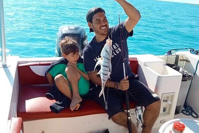Nanje Fishing Trips Dubai - Fishing, swimming, and the barbecue stop