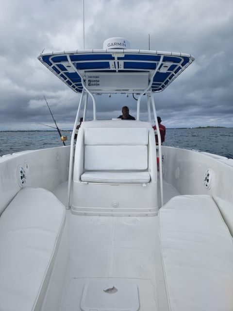 Nassau: Sport-fishing private charter . - The boat’s useful comforts, and its limits