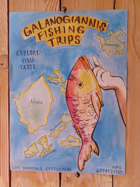 Naxos: Private Fishing Trip with Catch & Cook Onboard Meal - Schoinousa by boat, with time to look around