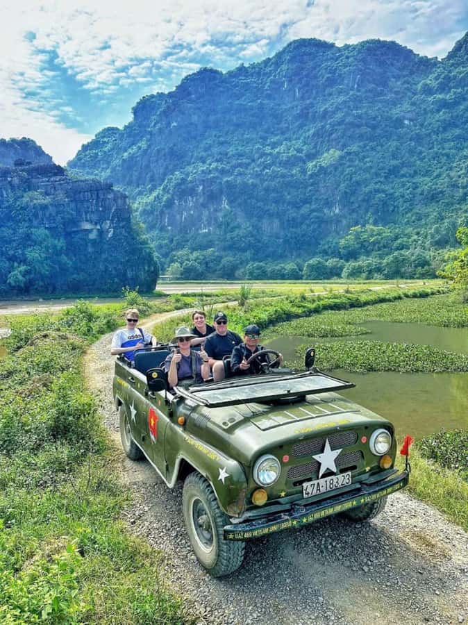 Ninh Binh Jeep Adventure: Temples, Lotus, Fishing & Cooking - Key points at a glance