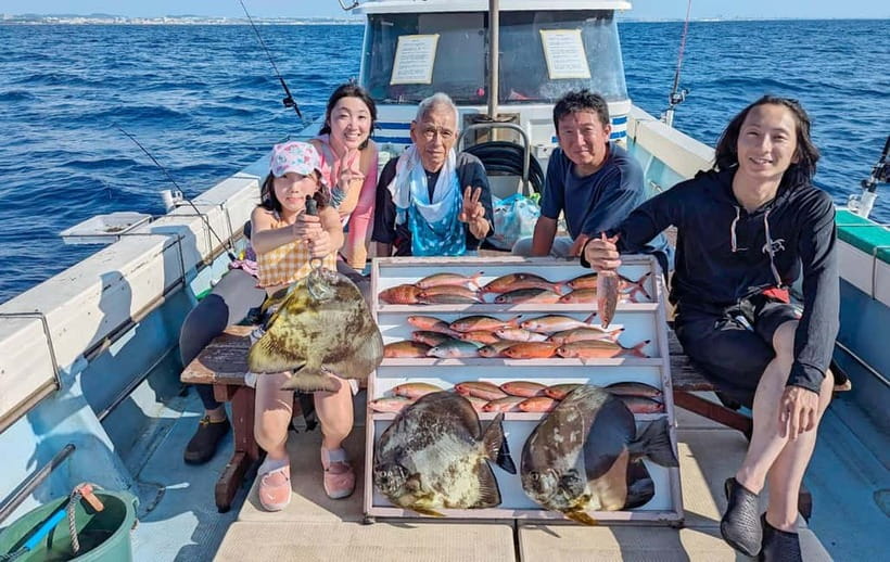 Okinawa: 1/2-Day Private Sea Fishing Charter, Naha w/Pickup - Two hours on calm water, with open-sea conditions