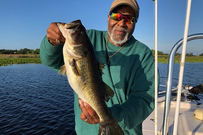 Orlando Bass Fishing Guide near iDrive - Choosing between two and six hours