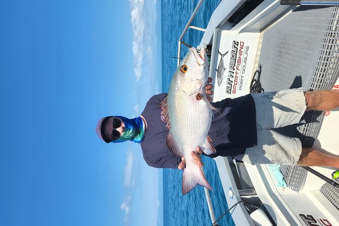 Out n About Sportfishing for Share and Private Charters on Reef and Estuary - Leaving Port Douglas for the Great Barrier Reef