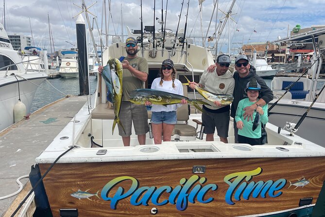 Pacifictime Sports Fishing in Cabos san lucas - The 34-foot Blackfin and life aboard