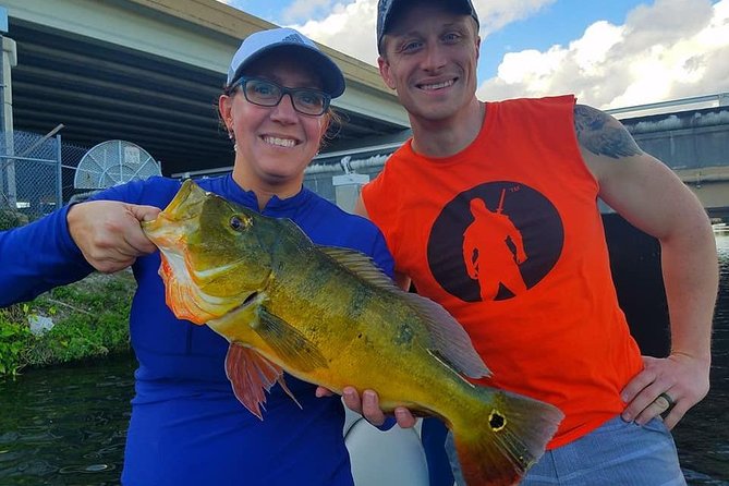 Peacock Bass Fishing Trip in Boynton Beach - Golf views along the route