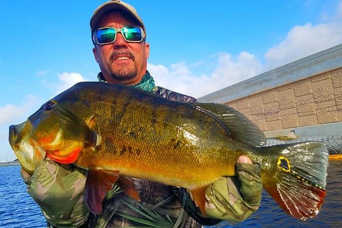 Peacock Bass Fishing Trip in Boynton Beach - What is included on the boat