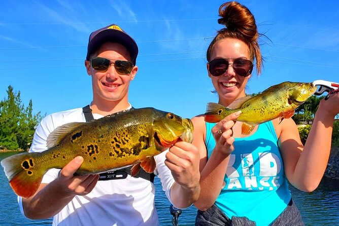 Peacock Bass Fishing Trip near Miami South Beach - What Beginners Receive on the Boat