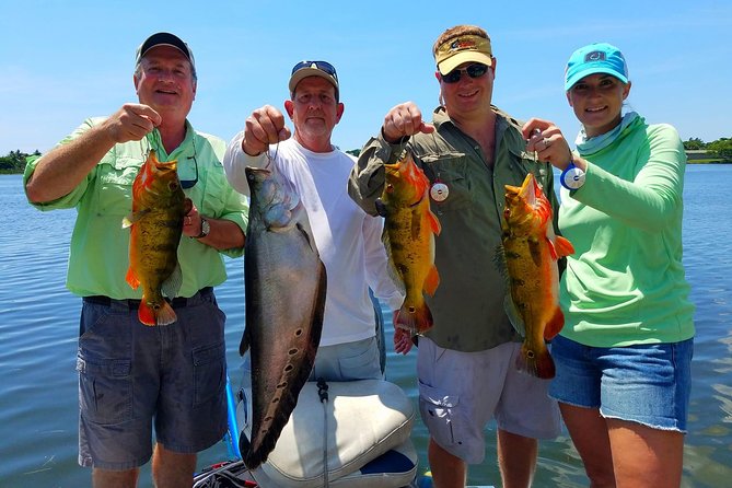 Peacock Bass Fishing Trip near West Palm Beach - Why this small fishing trip works well