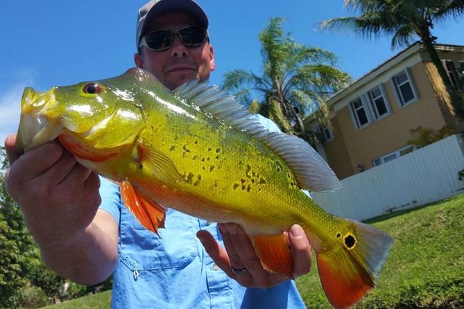 Peacock Bass Fishing Trip near West Palm Beach - Meeting Captain Bobby at Lake Worth