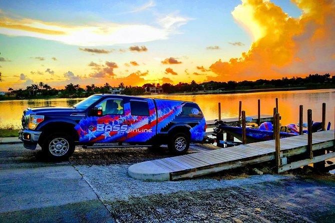 Peacock Bass Fishing Trips near Boca Raton - The four-hour fishing session on Lake Ida