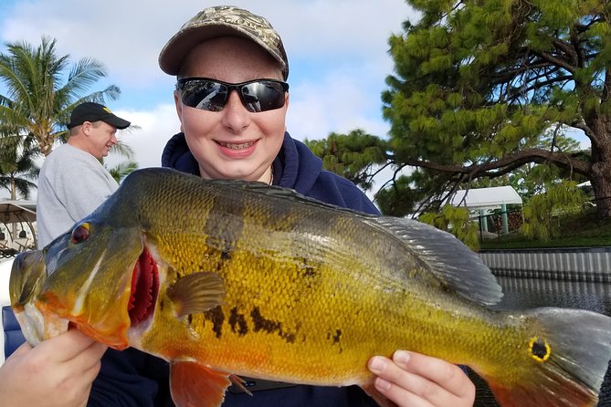 Peacock Bass Fishing Trips Near Key Largo - Meeting in Miami, not simply at Key Largo