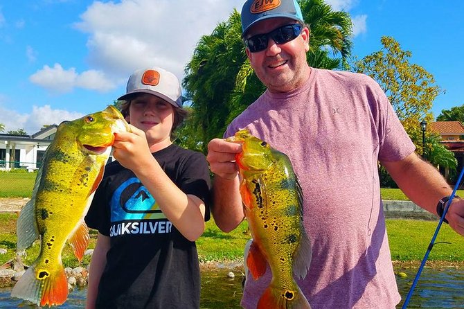 Peacock Bass Fishing Trips Near Miami Florida - The captains and the value of instruction