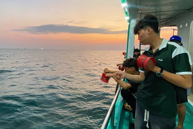 Phu Quoc Half-Day Tour with Sunset BBQ & Night Squid Fishing - Night squid fishing after dark