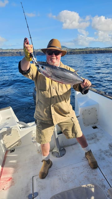 Ponta Delgada: 4-hour Half-Day Fishing Boat Trip Adventure - Weather, clothing, and comfort on board