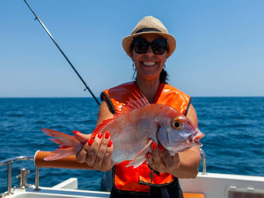 Portimão: Algarve Reef Fishing - Fishing over the reef and the species you may catch
