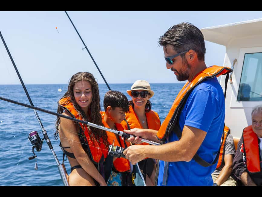Portimão: Algarve Reef Fishing - The ride toward the reef, about 5 kilometers offshore