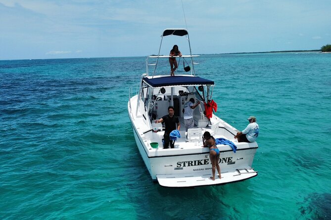 Private 38' Defender Sportfishing/Swim with Pigs in Nassau - Swimming with pigs and the extra fee