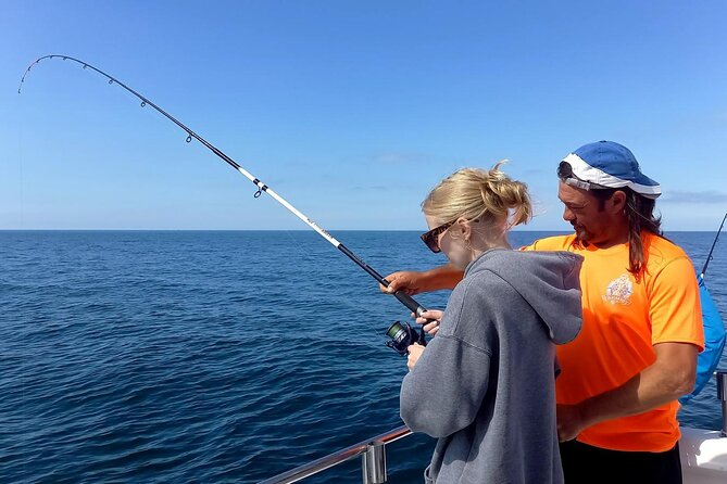 Private Deep Sea Sport Fishing - About three hours with the rods
